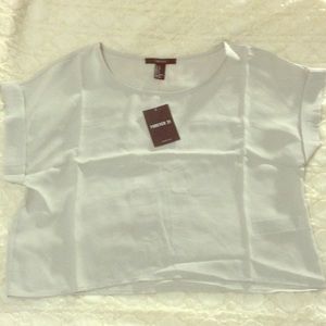 Forever 21 Crop Boxy Top